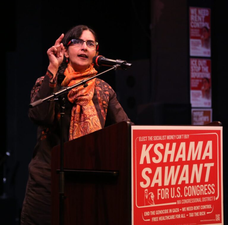 Les communistes révolutionnaires d’Amérique disent : Votez pour Sawant !