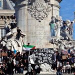 Une vague géante de protestations de jeunes et d’étudiants déferle en France